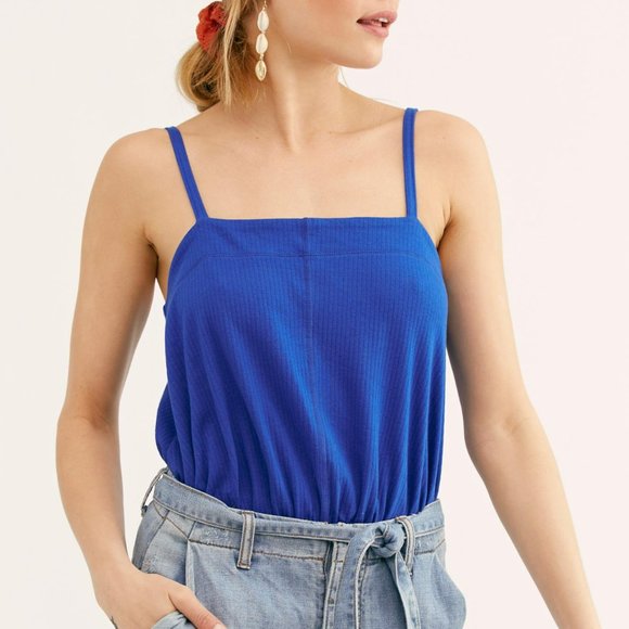 Free People Marissa Blue Bodysuit NWT - Picture 3 of 10